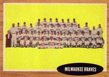 1962 Topps      158     Milwaukee Braves TC